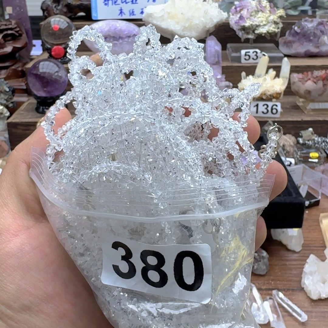 水晶未镶嵌珠宝半成品