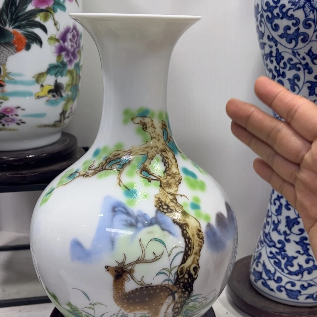 景德镇陶瓷花瓶摆件