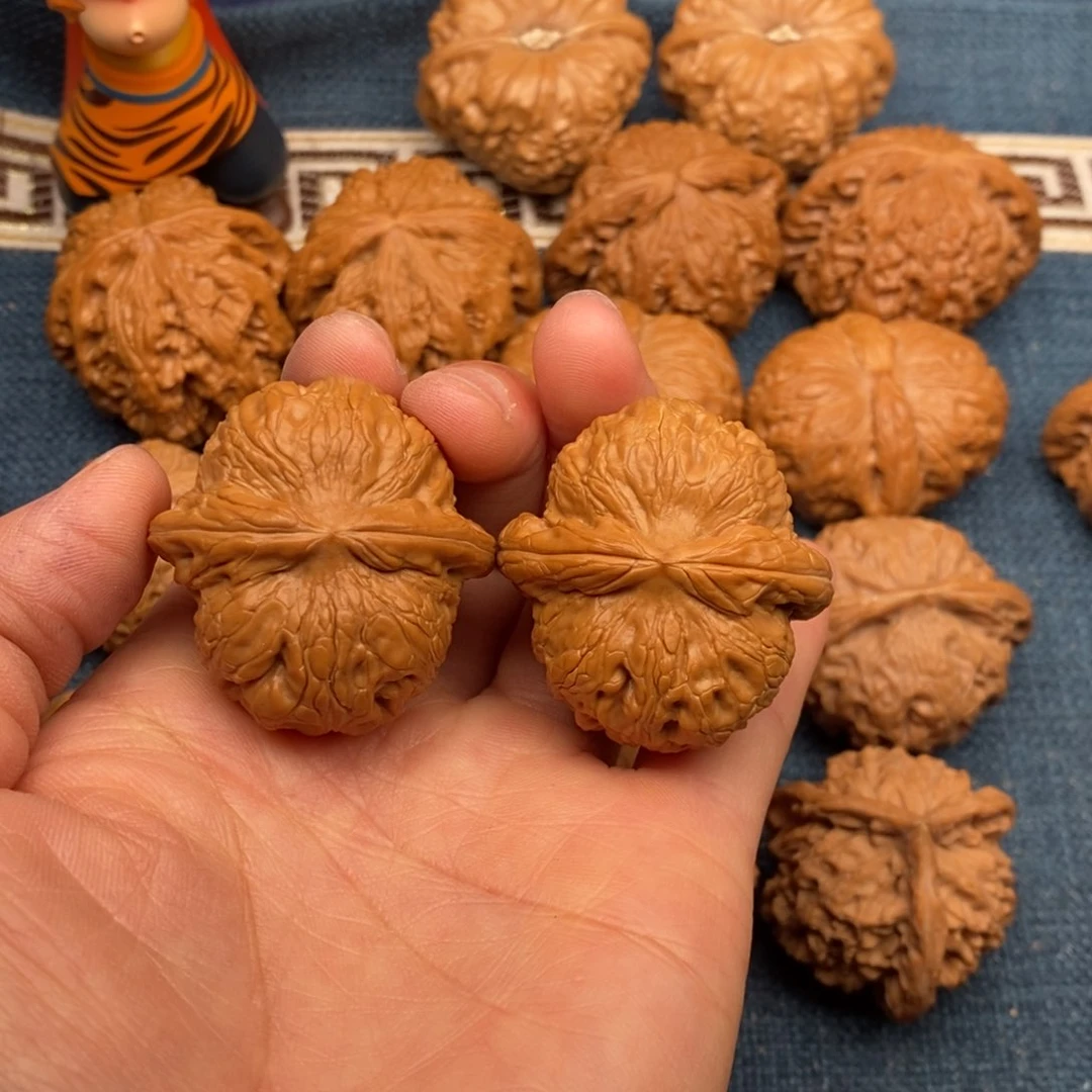 文玩核桃把件39全品元宝