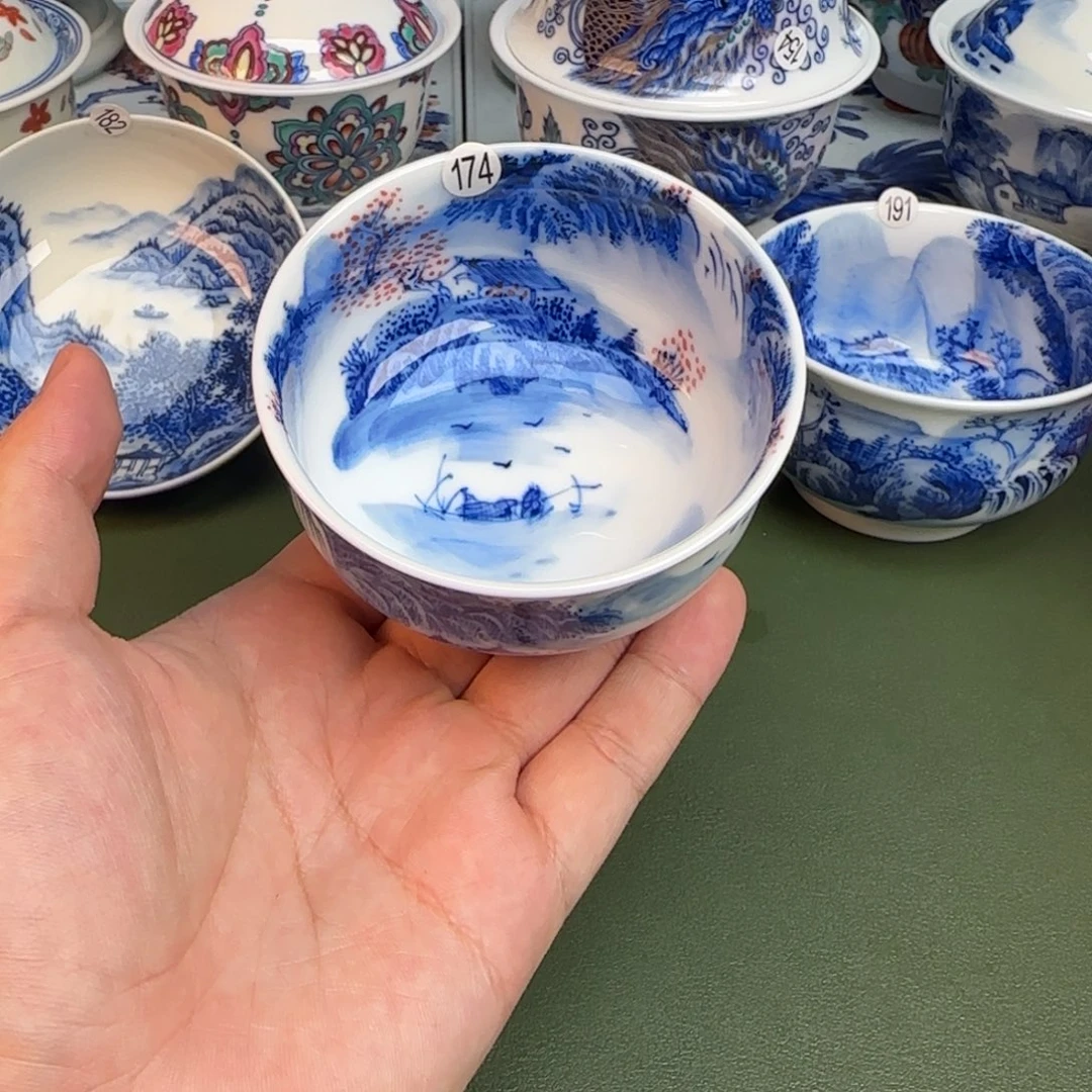 彦祖纯手工手绘茶具174