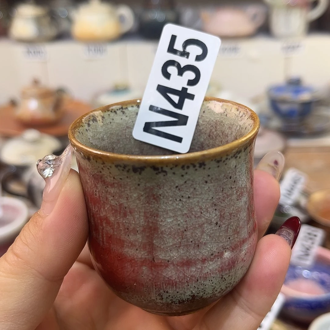 朱泥茶杯陶瓷艺术