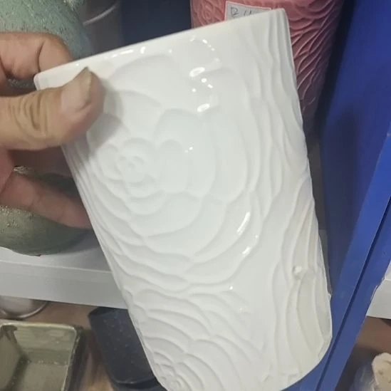 微瑕陶瓷花盆满12包邮