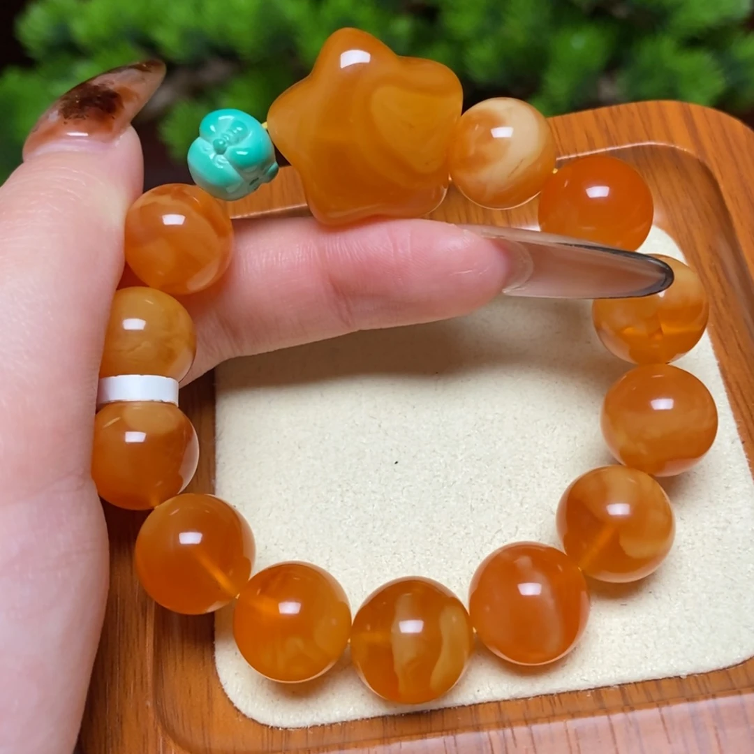 【闪购商品】蜜蜡颈饰未镶嵌手串