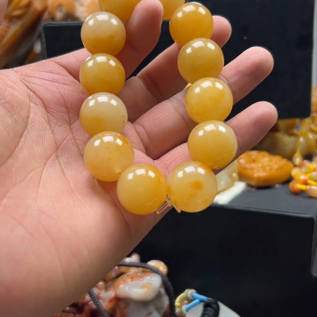 石英质玉（黄龙玉）未镶嵌hly