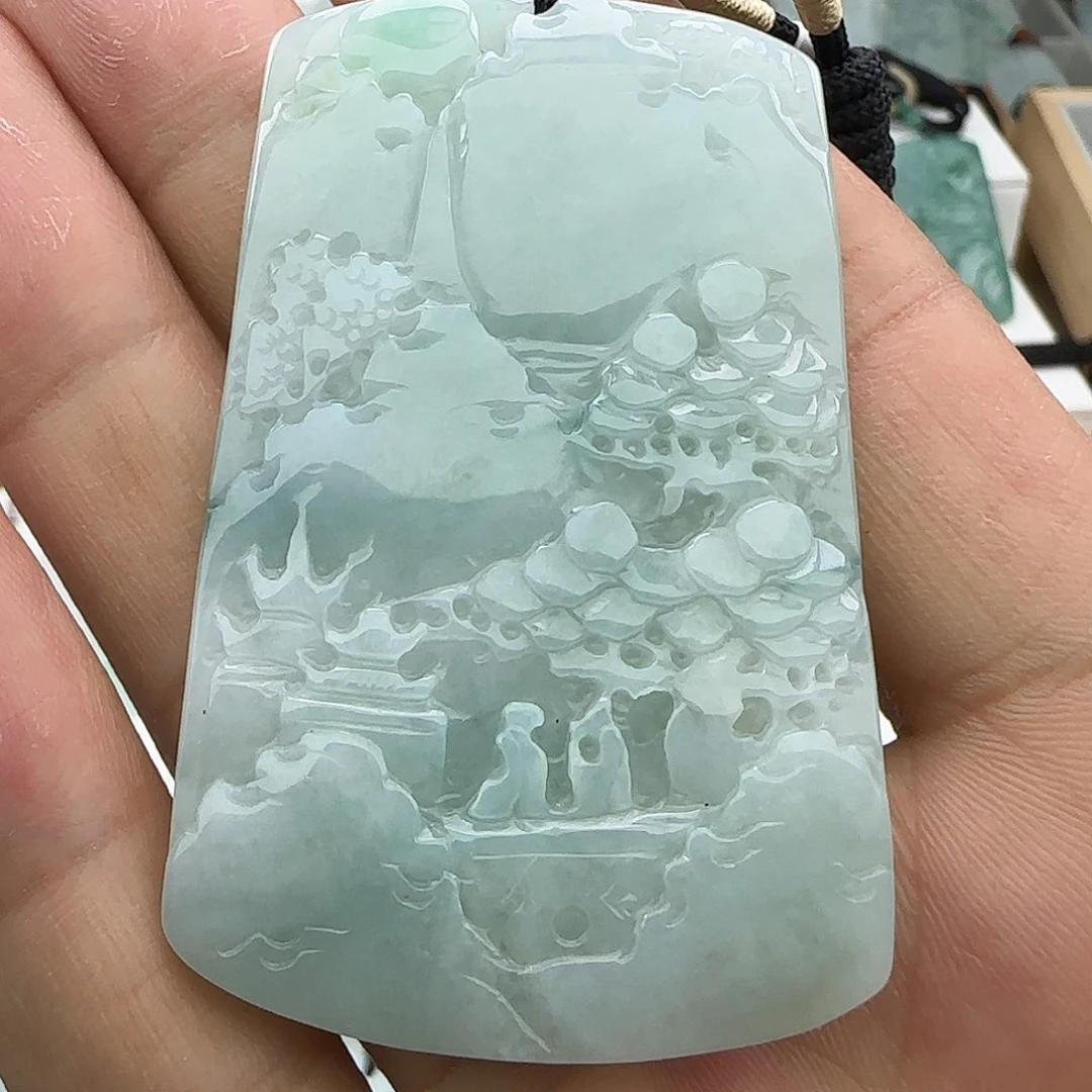 颈饰未镶嵌翡翠翡翠