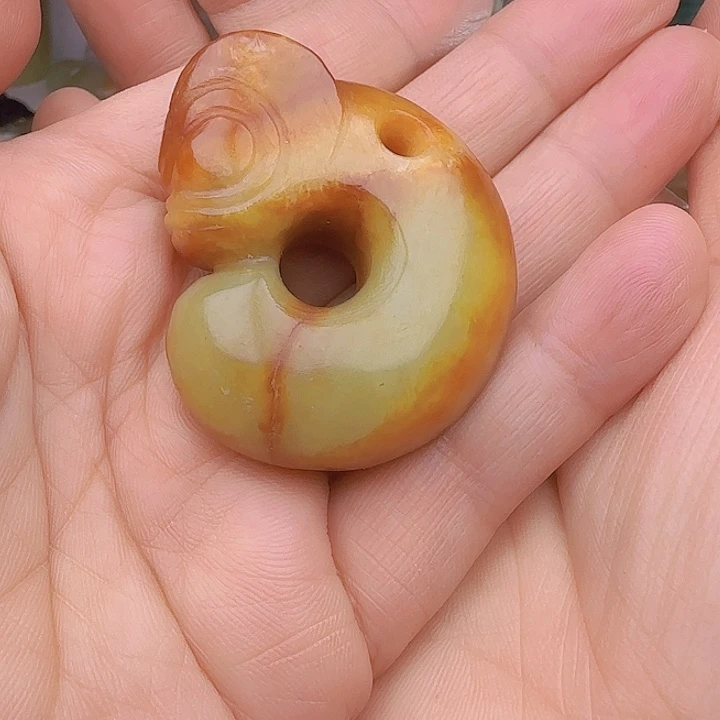 和田玉吊坠(不含链)未镶嵌