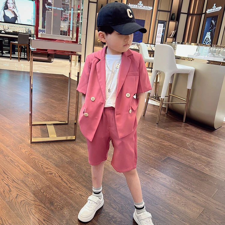 22123  粉色小西装