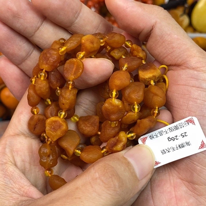 琥珀未镶嵌珠宝奇石