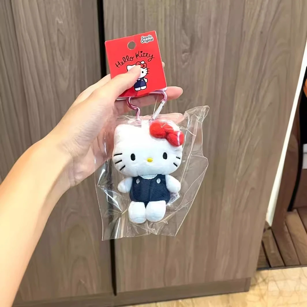 爱心扣hellokitty凯蒂猫哈喽公仔钥匙扣挂件挂饰礼物包包毛绒可爱
