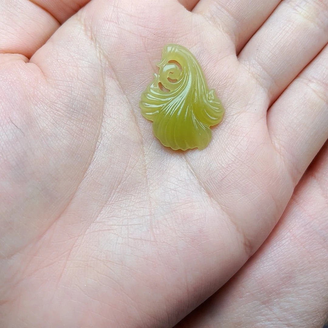 和田玉未镶嵌颈饰06