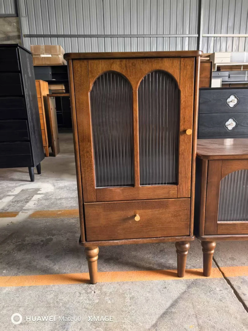 美式餐边柜轻奢柜子矮柜储物柜新中式简约电视边柜