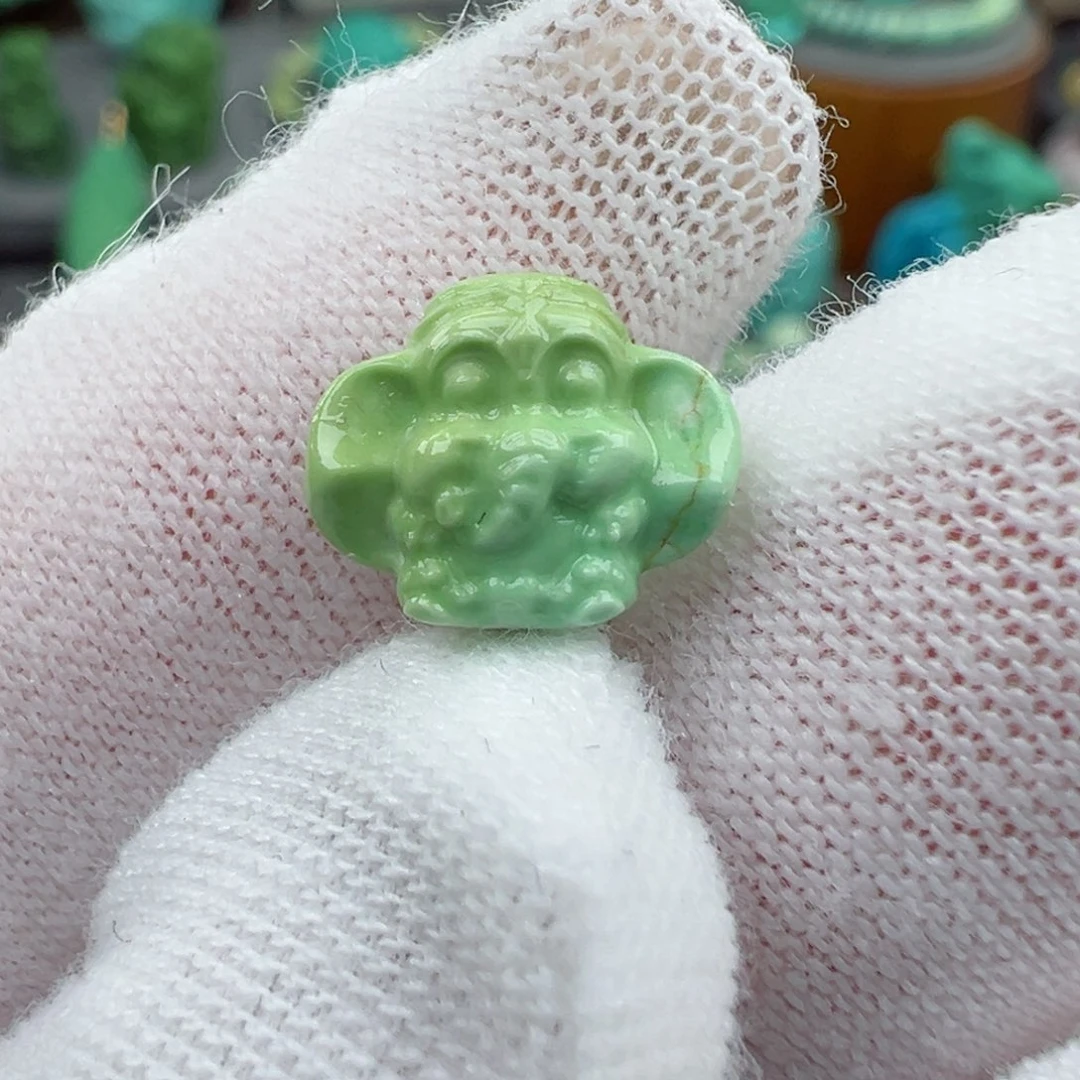 绿松石未镶嵌菜籽黄Z