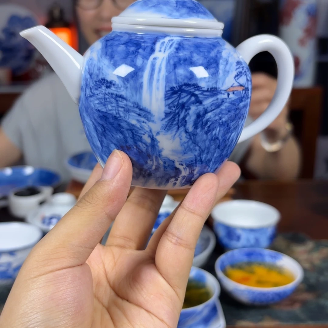 乡***子国一王老师手绘山水