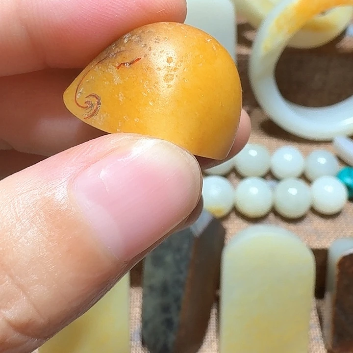 未镶嵌手链和田玉（糖玉）