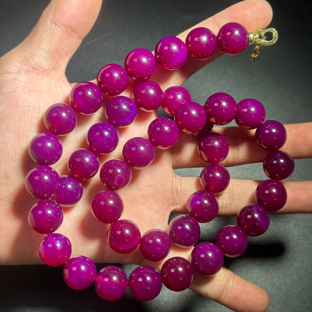 【三弟推荐】樱花粉圆珠项链（多样性发其一）-20443