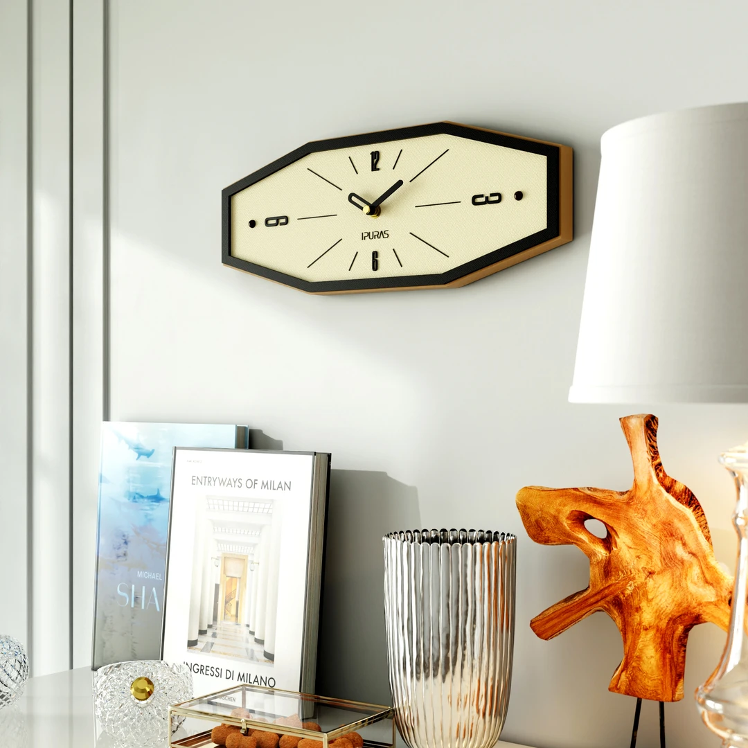 超静音4050极简创意立体艺术时钟挂钟新款家用现代简约钟表挂墙