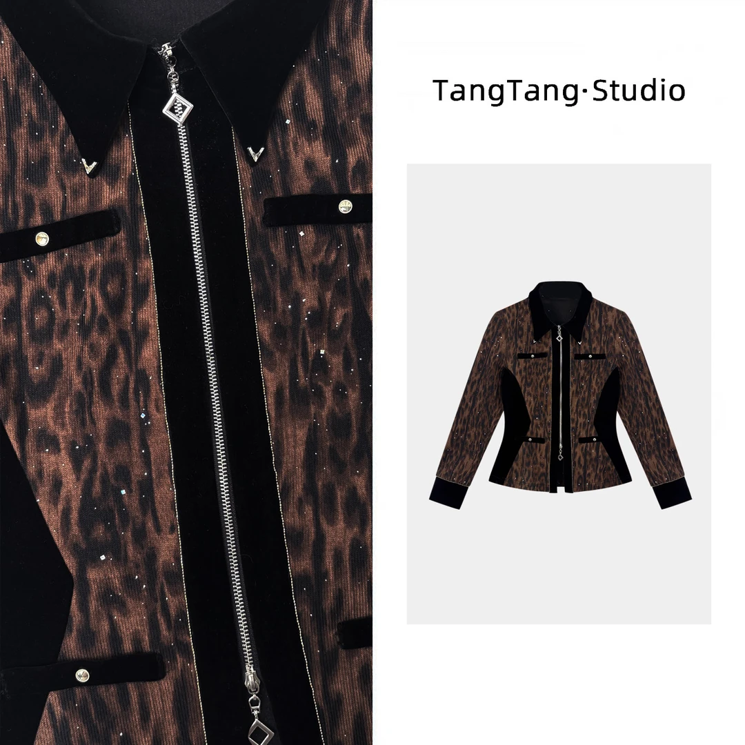 【TangTang·Studio】豹豹外套高级气质女装气质外套-115036