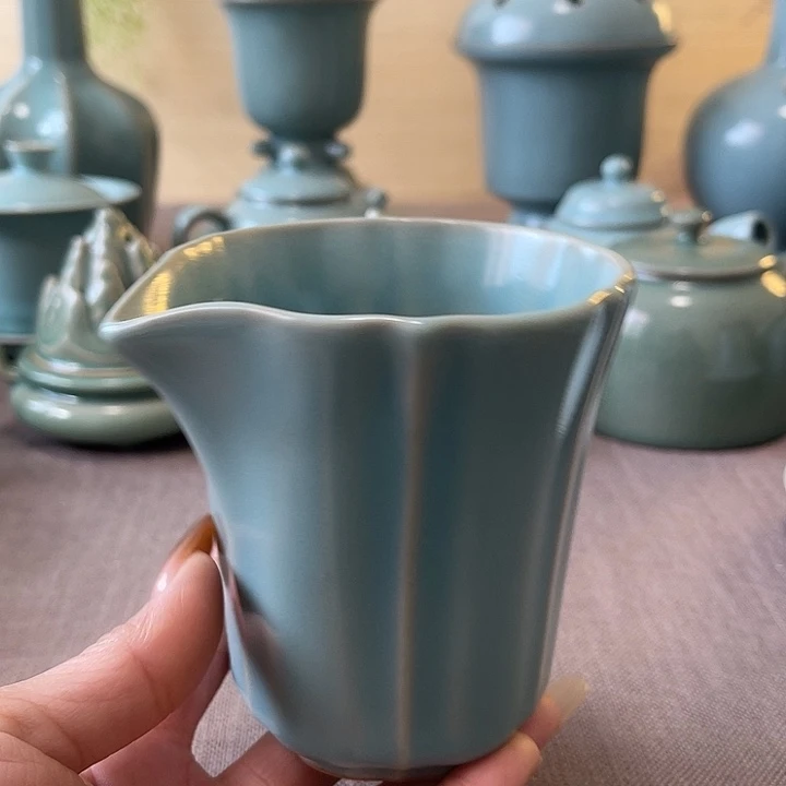 瓷片公道杯一一一一一