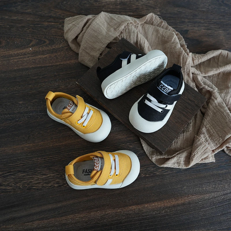 5703春秋款新款宝宝鞋子百搭休闲鞋男女幼童帆布鞋软底婴儿学步鞋