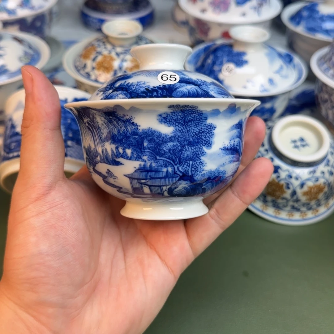 彦祖纯手工手绘茶具65