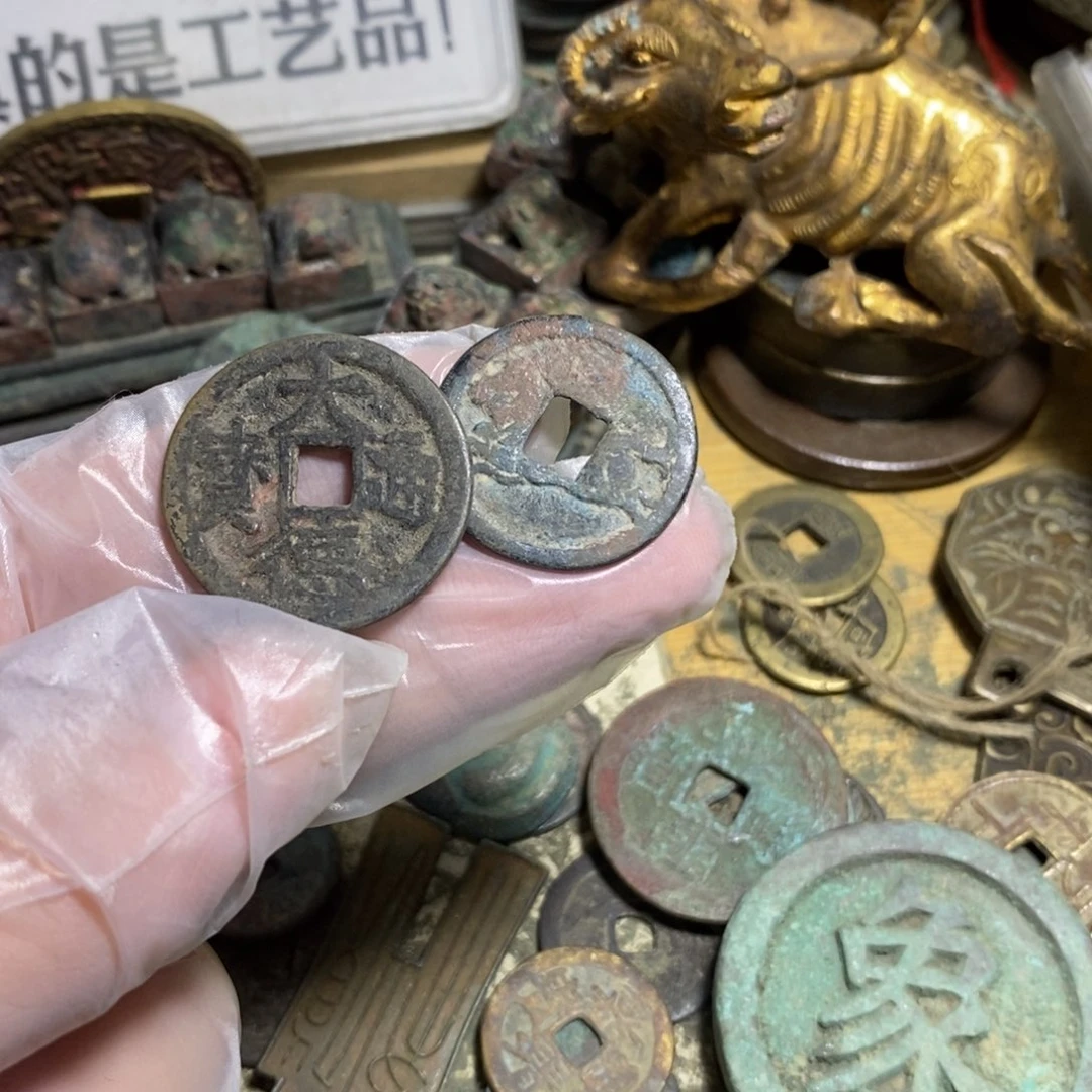 无***泪铜现代工艺品学习币