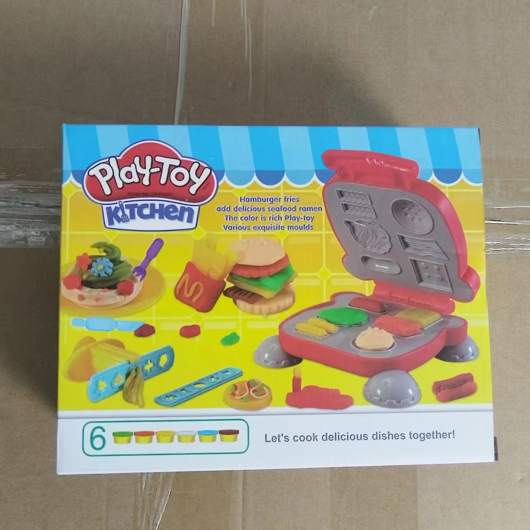 盒装压盘DIY彩泥黏土