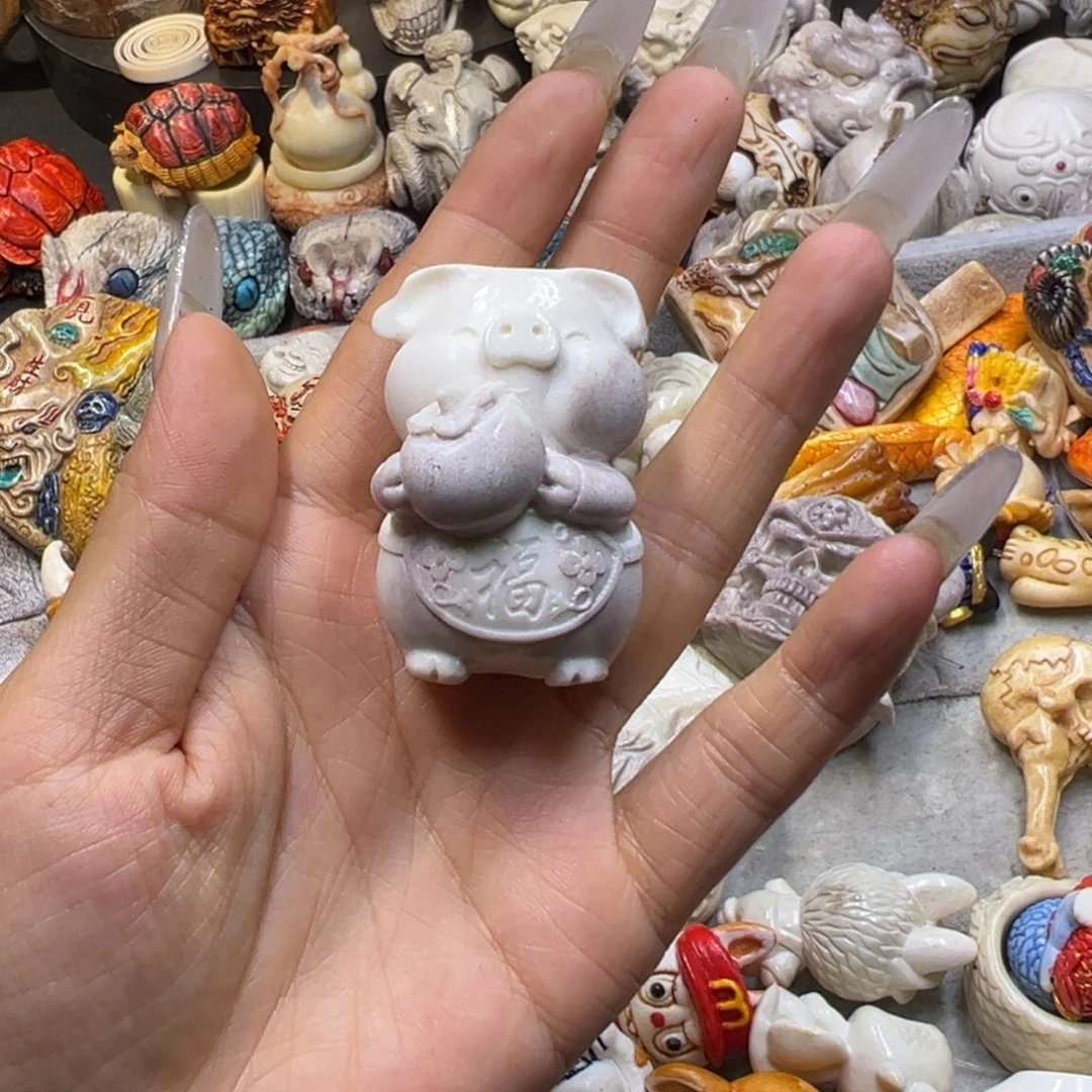 清***心鹿骨手串/手链鹿角
