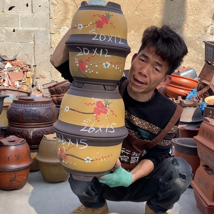 红陶紫砂的时候我也