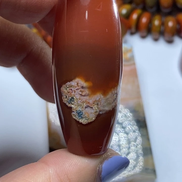 玛瑙/玉髓颈饰未镶嵌❥****
