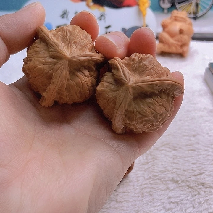 把件文玩核桃?****?三棱