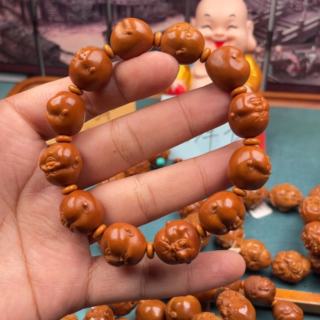 橄榄核手串1.6百态，铁