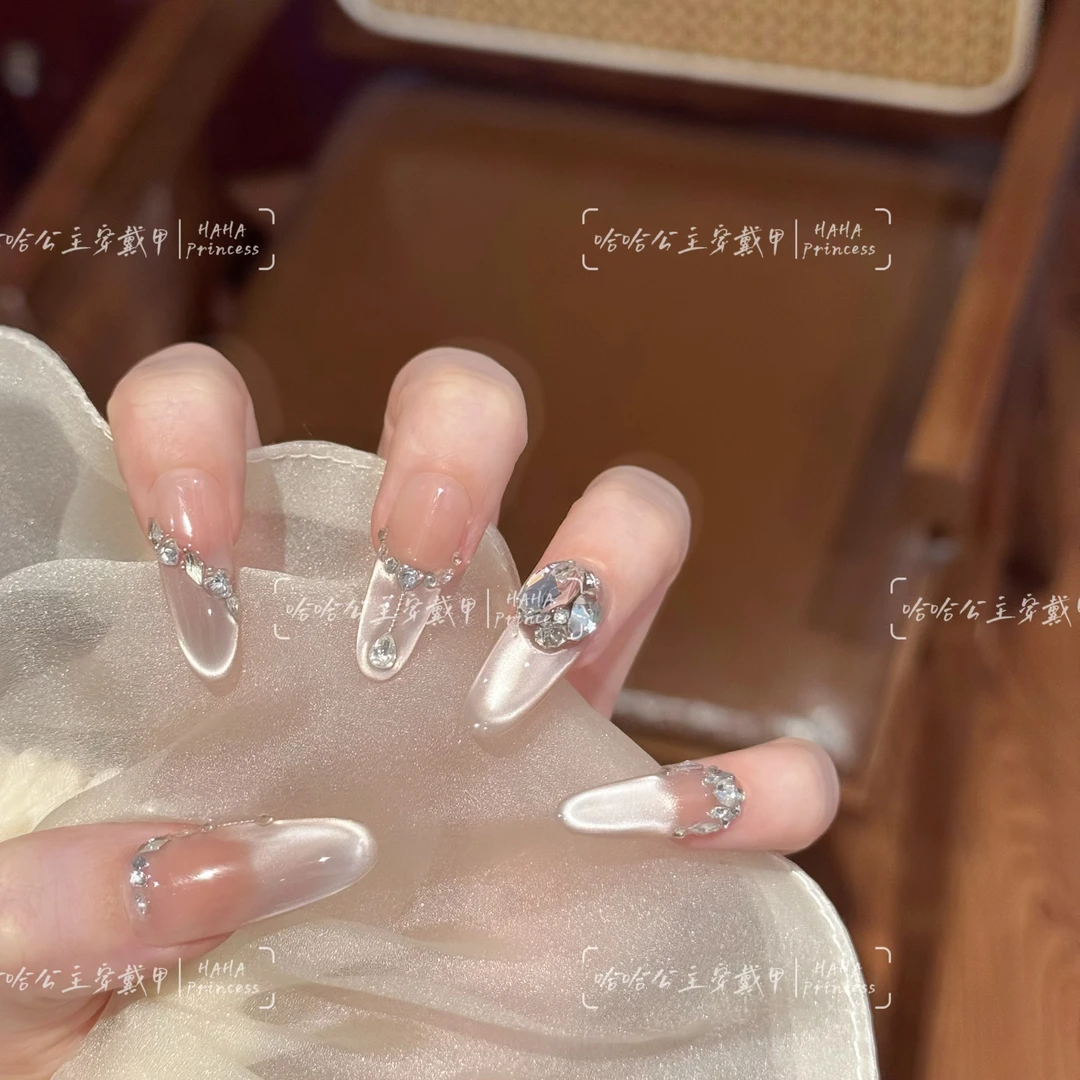 【冰川】Haha princess纯手工穿戴甲10片装-可重复佩戴-送工具包