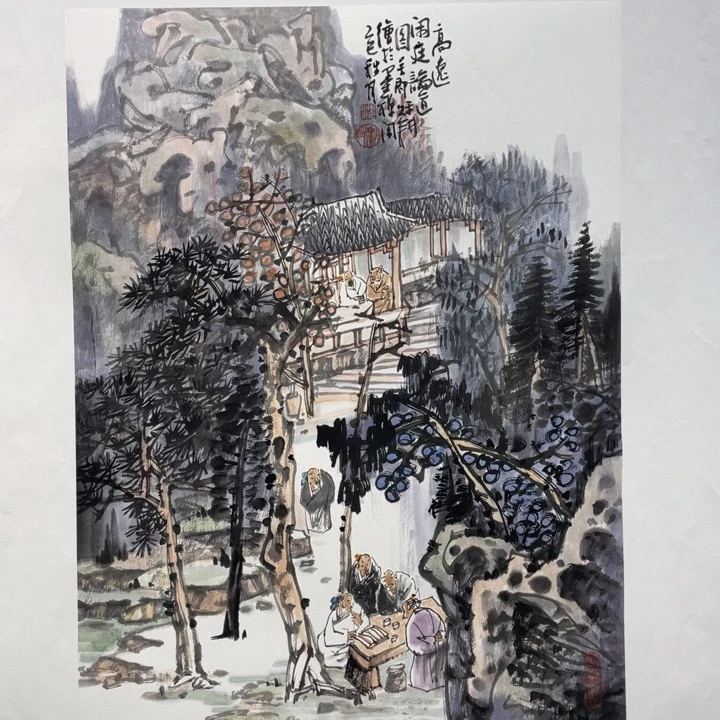 国画原创原创设计作品