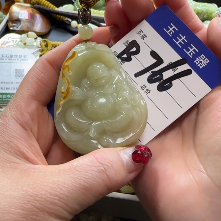 和田玉挂件未镶嵌用****0