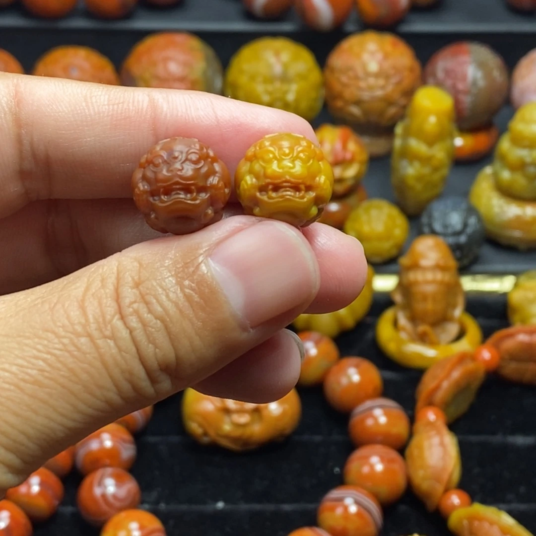 逆****玛瑙/玉髓未镶嵌战国红战国红打孔不退换