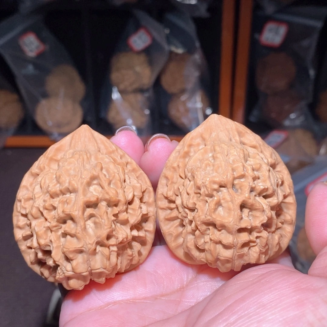 把件文玩核桃官帽45