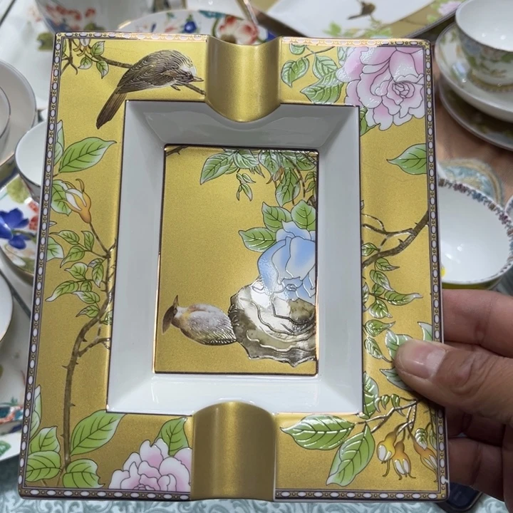 瓷片琴瑟首饰盒一个微瑕