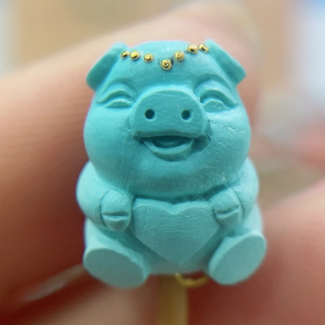 未镶嵌绿松石珠宝奇石