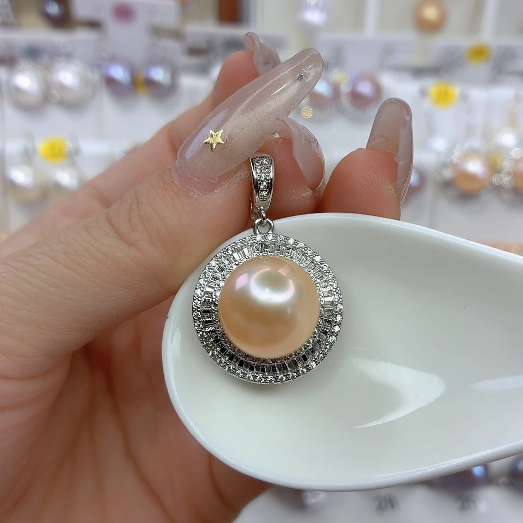 颈饰淡水珍珠合金