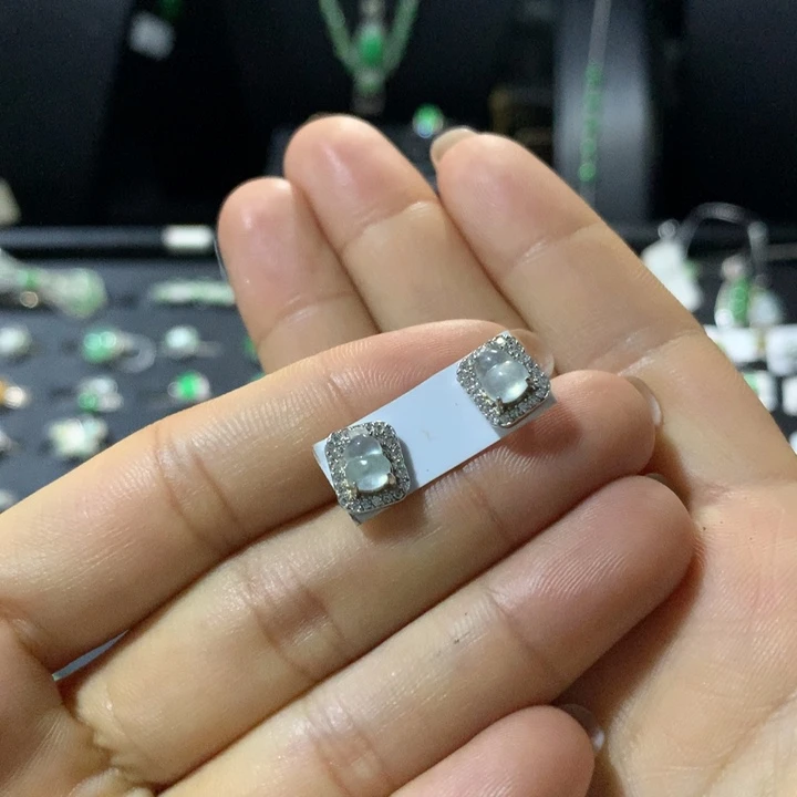 银S925镶嵌戒指翡翠