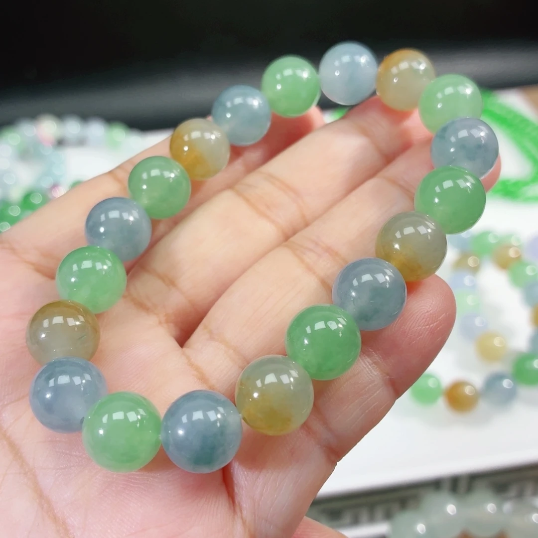 翡翠未镶嵌手链翡翠