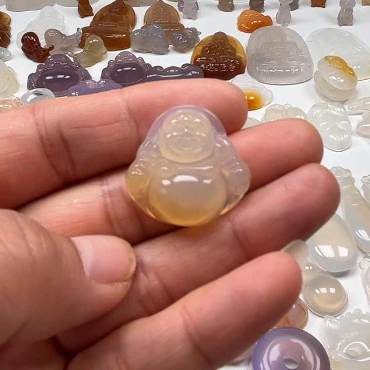 玛瑙/玉髓未镶嵌颈饰