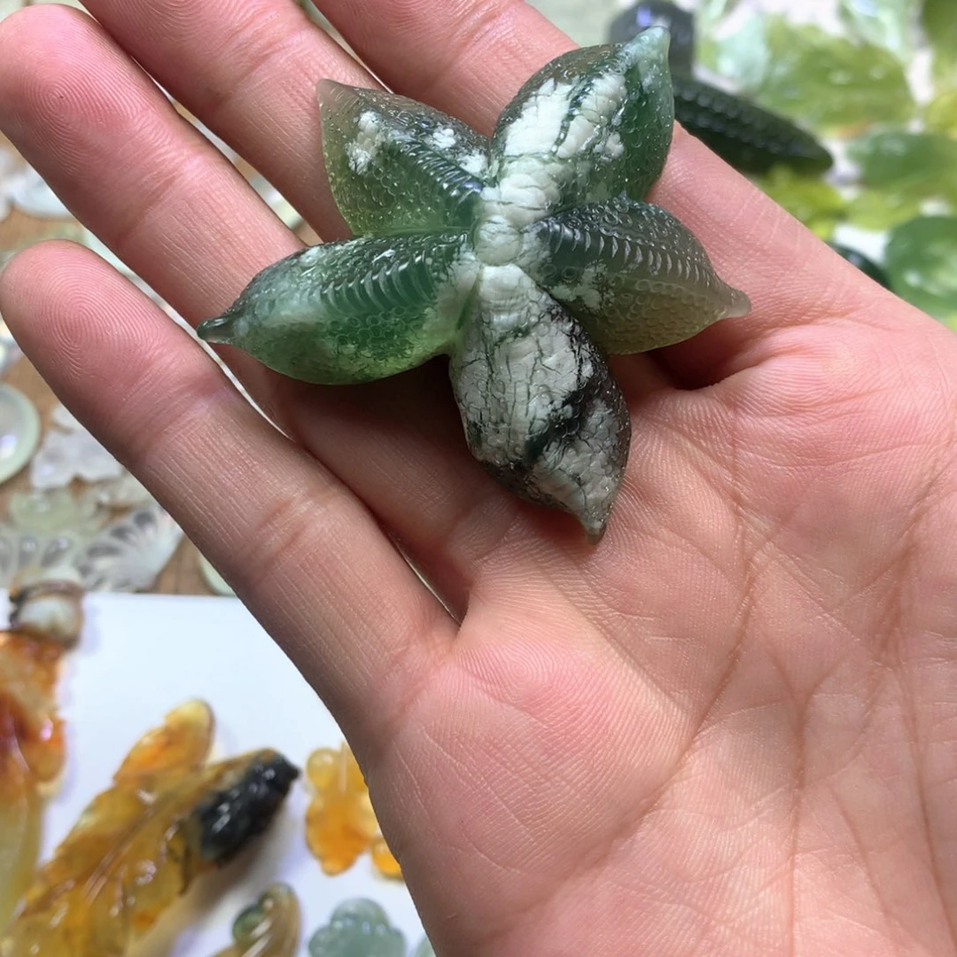 岫玉颈饰未镶嵌◞****海星