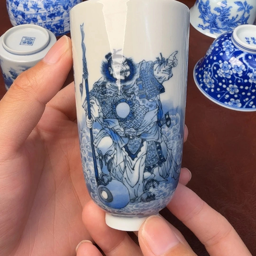 杯热****蔡现代景德镇全手工全手绘茶具1688888