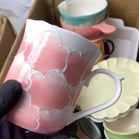 盘陶瓷制品满25拼单发货默认微瑕