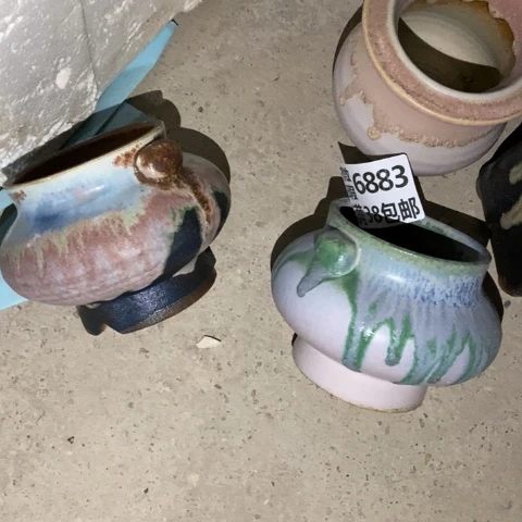 罐舒*6883 微瑕38包邮景德镇陶瓷