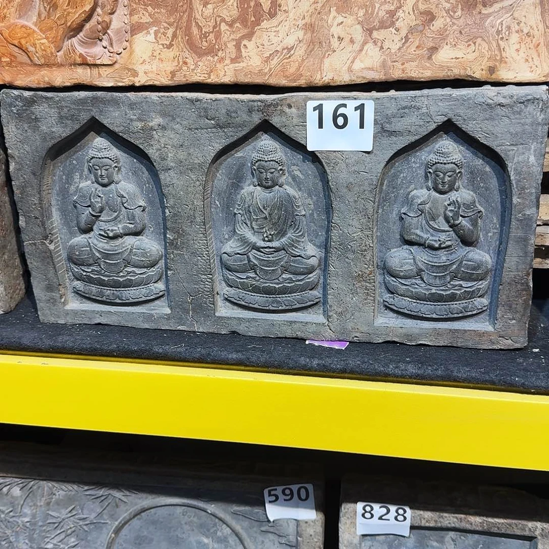 老砖茶台，砚台，画像砖