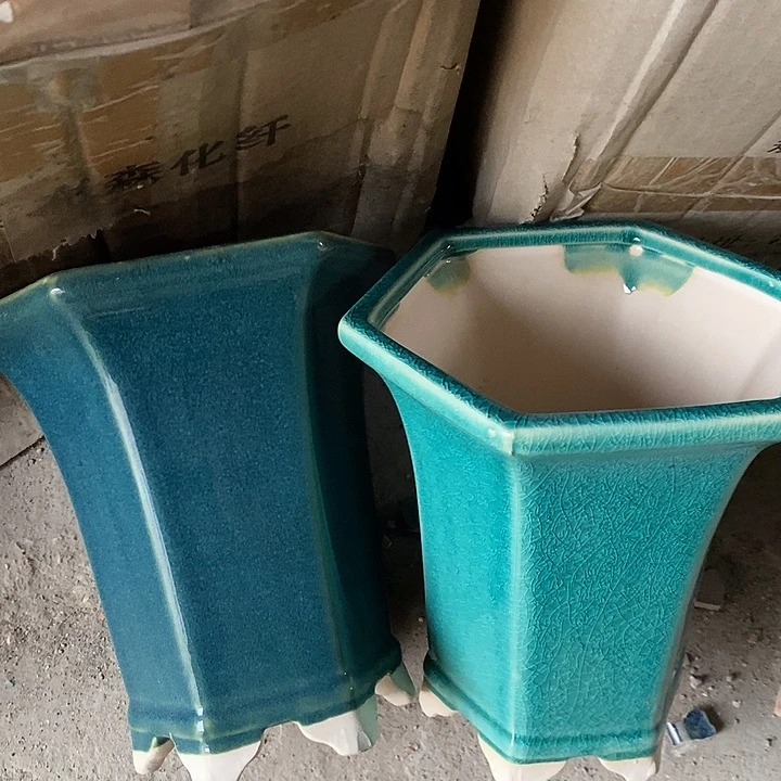 宜兴粗陶紫砂花盆1