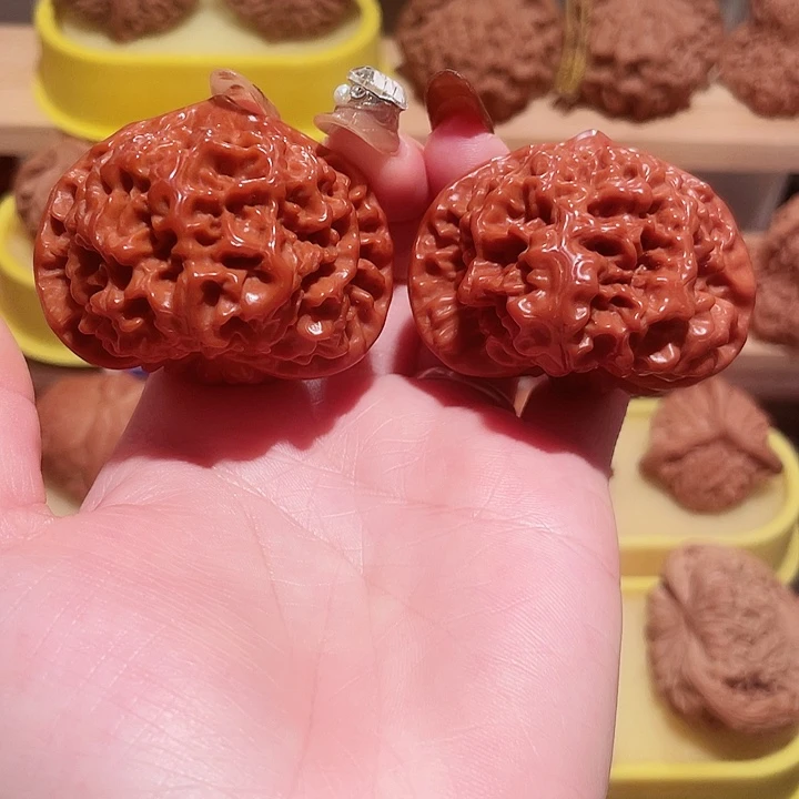 把件文玩核桃官帽48