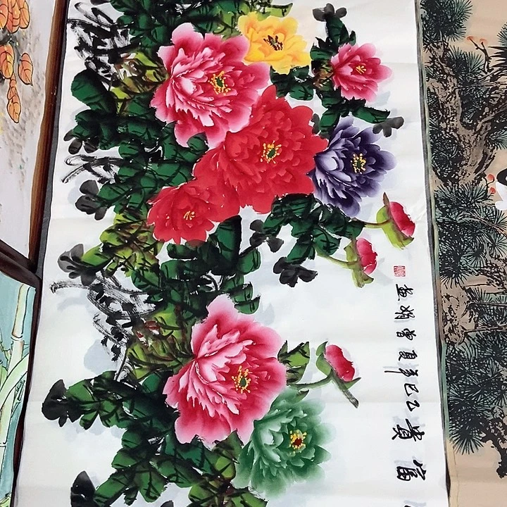 小周画廊的直播间